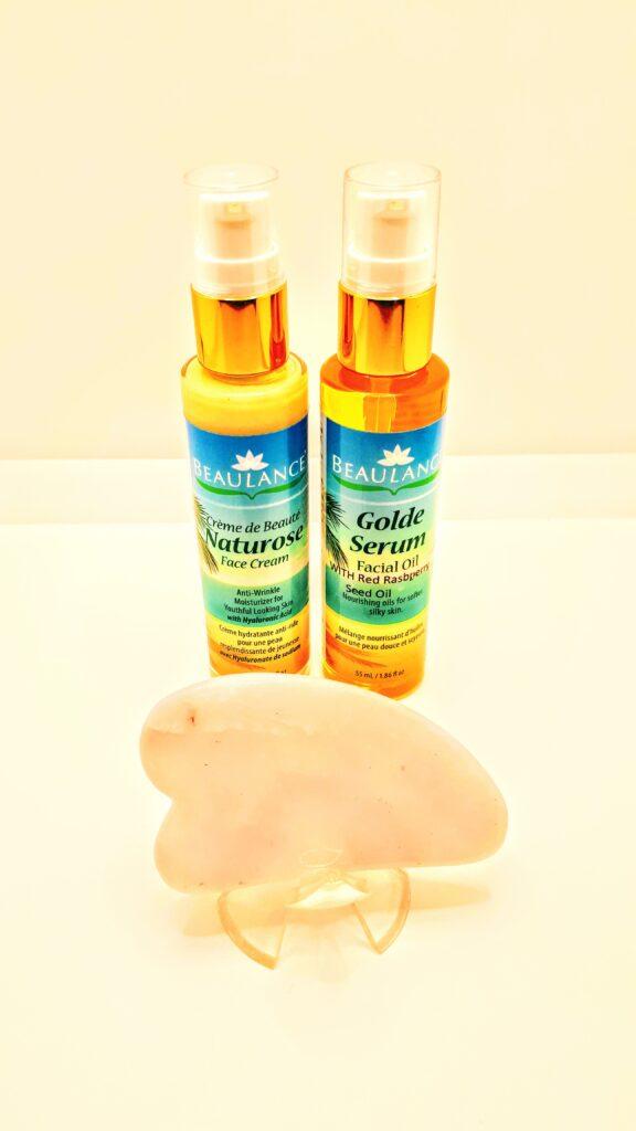 Self Massage using Time Honored Beaulance Products with Gua Sha Stones!